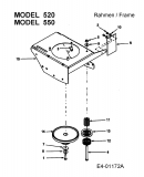 Ersatzteile MTD Rasenkantenschneider 550 Typ: 25A-550G678  (2005) Rahmen 