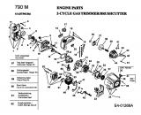 Ersatzteile MTD Motorsense 790 M Typ: 41ADT90C066  (2005) Motor 