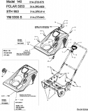 Ersatzteile Troy-Bilt Schneefräsen Polar 5053 Typ: 31A-2R0-609  (2006) Motorabdeckung