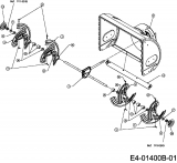 Ersatzteile Troy-Bilt Schneefräsen Polar 10071 Typ: 31AV6ZLO609  (2009) Fräsgehäuse
