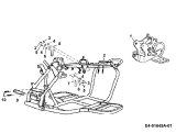 Cub Cadet Ersatzteile Quads Miniquad 50 36AA101-603  (2006) Rahmen, Schwingarm