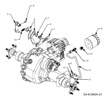Cub Cadet Ersatzteile Gartentraktoren HDS 2205 14A-2D7-603  (2005) Ölfilter