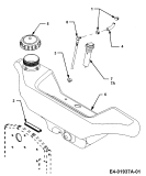 Cub Cadet Ersatzteile Gartentraktoren HDS 3235 14B-692-603  (2006) Tank