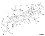 Cub Cadet Ersatzteile Gartentraktoren HDS 3235 14A-672-603  (2003) Rahmen