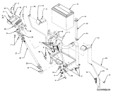 Cub Cadet Ersatzteile Gartentraktoren HDS 3235 14B-676-603  (2000) Batterie, Lenksäule