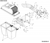 Ersatzteile Zubehör Garten- und Rasentraktoren Grasfangeinrichtung für 600 Serie (RT-99) Revolution Typ: OEM-190-625  (2003) Grundgerät