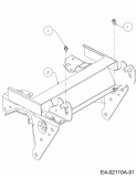 Cub Cadet Ersatzteile Gartentraktoren GT 1223 14AB13CP603  (2006) Hitzeschutz