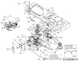 Cub Cadet Ersatzteile Rasentraktoren CC 1527 13A-241G603  (2003) Fahrantrieb