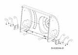 Ersatzteile Yard-Man Schneefräsen E 5 E 3 G Typ: 31AE5E3G643  (2001) Gleitkufe