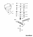 Ersatzteile WOLF-Garten Benzin Rasenmäher mit Antrieb HBM 46 BA Typ: 4605008 Serie A  (2004) Messer, Messeraufnahme, Motor 