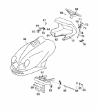 Ersatzteile WOLF-Garten Rasentraktor Trac OHV 6 Typ: 6200000 Serie C  (2004) Armaturenbrett, Lenkrad, Motorhaube 