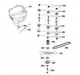 Ersatzteile WOLF-Garten Benzin Rasenmäher ohne Antrieb Olympia B plus Typ: 4005085 Serie A  (2003) Messer, Messeraufnahme, Motor 