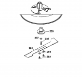 Ersatzteile WOLF-Garten Scooter SV 4 Typ: 6155000 Serie B  (2001) Messer, Messeraufnahme 