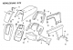 Ersatzteile WOLF-Garten Scooter SV 4 Typ: 6150000 Serie A (1997) Sitz, Verkleidungen