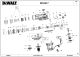 DEWALT Ersatzteile BOHRHAMMER DCH417 Typ: 1 QW