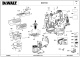 DEWALT Ersatzteile DREHHAMMER DCH733 Typ: 2 QW