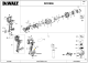 DEWALT Ersatzteile AKKU-BOHRMASCHINE 18V LI-ION DCD996 Typ: 11 QW