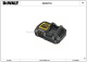 DEWALT Ersatzteile BATTERIE-LADEGERÄT DCB116-QW Typ: 1 QW