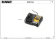 DEWALT Ersatzteile BATTERIE-LADEGERÄT DCB1104 Typ: 1 QW