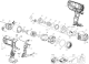DEWALT Ersatzteile DCF889B Typ: 2 QU