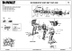 DEWALT Ersatzteile AKKU-BOHRMASCHINE DCD803KN Typ: 10 XJ