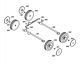Ersatzteile WOLF-Garten Benzin Vertikutierer UV 35 B Typ: 3635000 Serie A (2005) Achsen, Räder