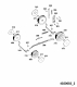 Ersatzteile WOLF-Garten Elektro Rasenmäher ohne Antrieb Esprit 40 E Typ: 4020683 Serie C, D (2005) Höhenverstellung, Räder