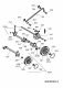Ersatzteile WOLF-Garten Benzin Rasenmäher mit Antrieb 2.53 BA Typ: 4223000 Serie H (2008) Achse, Höhenverstellung, Räder