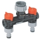 GARDENA Ersatzteile 2-Wege-Verteiler 1210