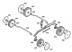 Ersatzteile WOLF-Garten Elektro Rasenmäher ohne Antrieb 37 E Typ: 4917008 Serie A (2009) Höhenverstellung, Räder