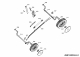 Ersatzteile WOLF-Garten Elektro Rasenmäher ohne Antrieb 2.40 E Typ: 4961680 Serie H (2007) Höhenverstellung, Räder