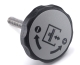 KÄRCHER Professional Ersatzteile Bodenreiniger B 40 1.533-210.2 UBS Stuetzrolle tief Sterngriff mit Beschriftung VA Ø50x43