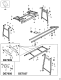 DEWALT Ersatzteile AUSZIEHTISCH DE7038 Typ: 4 XJ