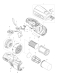 Makita Ersatzteile Akku-Staubsauger DCL280F