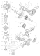 Makita Ersatzteile Akku-Winkelschleifer GA036G