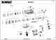 DEWALT Ersatzteile BOHRHAMMER DCH417 Typ: 1 XJ