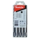Makita Zubehör SDS-PLUS Bohrer-Set 5-tlg. V-PLUS