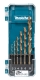 Makita Zubehör Bohrer-Set 6-tlg. HSS-Co