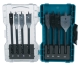 Makita Zubehör Flachfräsbohrer-Set 8-tlg.