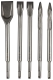 Makita Zubehör SDS-PLUS Meißel-Set 5-tlg. Longlife