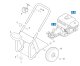 KÄRCHER Professional Ersatzteile Hochdruckreiniger Kaltwasser HD 2600 DK 1.194-122.0 Einzelteile