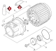 KÄRCHER Ersatzteile Hochdruckreiniger K 502M-4F-WB *EU 1.069-938.0-A Antrieb