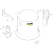KÄRCHER Professional Ersatzteile Sauger NT 27/1 Me Adv EU 1.428-111.0 Behaelter