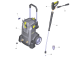 KÄRCHER Professional Ersatzteile Hochdruckreiniger Kaltwasser HD 7/17 M PlusEU 1.151-932.0 ETL HD 7/17 M Plus