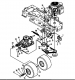 Ersatzteile Golf Rasentraktoren SPIDER 270 SD 4 Typ: 04015.08 (1992) Pedale, Räder hinten 20x8