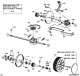 Ersatzteile Golf Motormäher mit Antrieb King 55 R (King 5 SP) Typ: 12A-T18V648 (1998) Getriebe, Räder