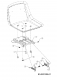 Ersatzteile MTD Rasentraktor 175/105 H Typ: 13A3497N676 (2008) Sitzträger