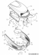 Ersatzteile Gutbrod Rasentraktoren GLX 92 RA Typ: 13CV506E690 (2007) Motorhaube 6-Style