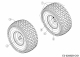 Ersatzteile MTD Rasentraktor Smart RE 130 H Typ: 13A771KE600 (2019) Räder vorne 13x5