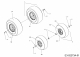 Ersatzteile Gutbrod Rasentraktoren SC Edition Typ: 13B-334-690 (2011) Räder 12x5x4 und 15x6x6